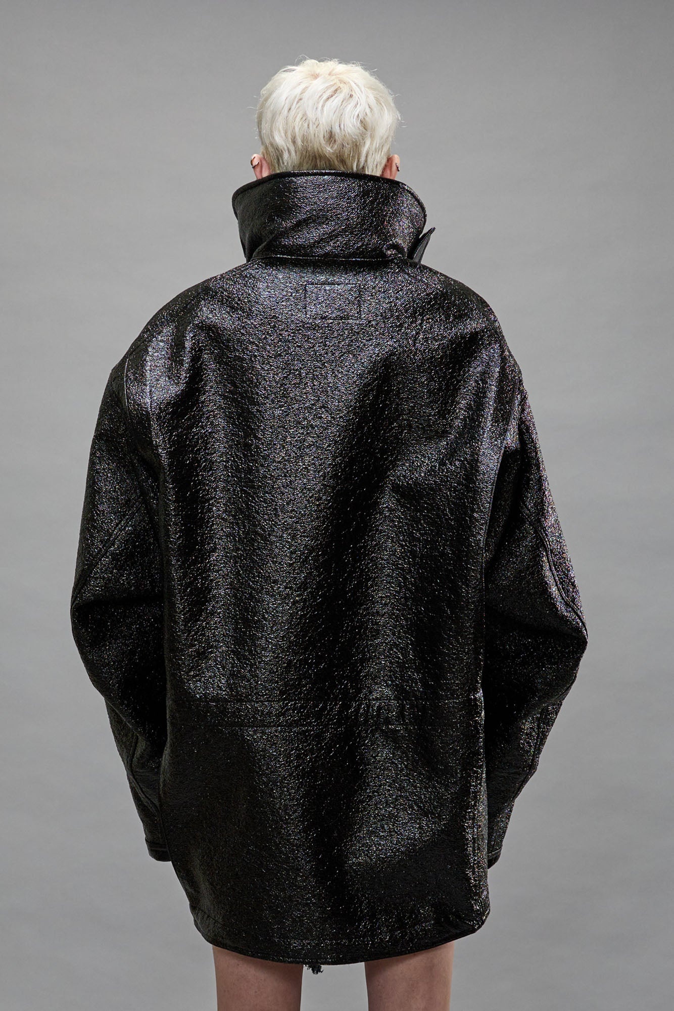 OVERSIZED PARKA - DARK SHINE - 4