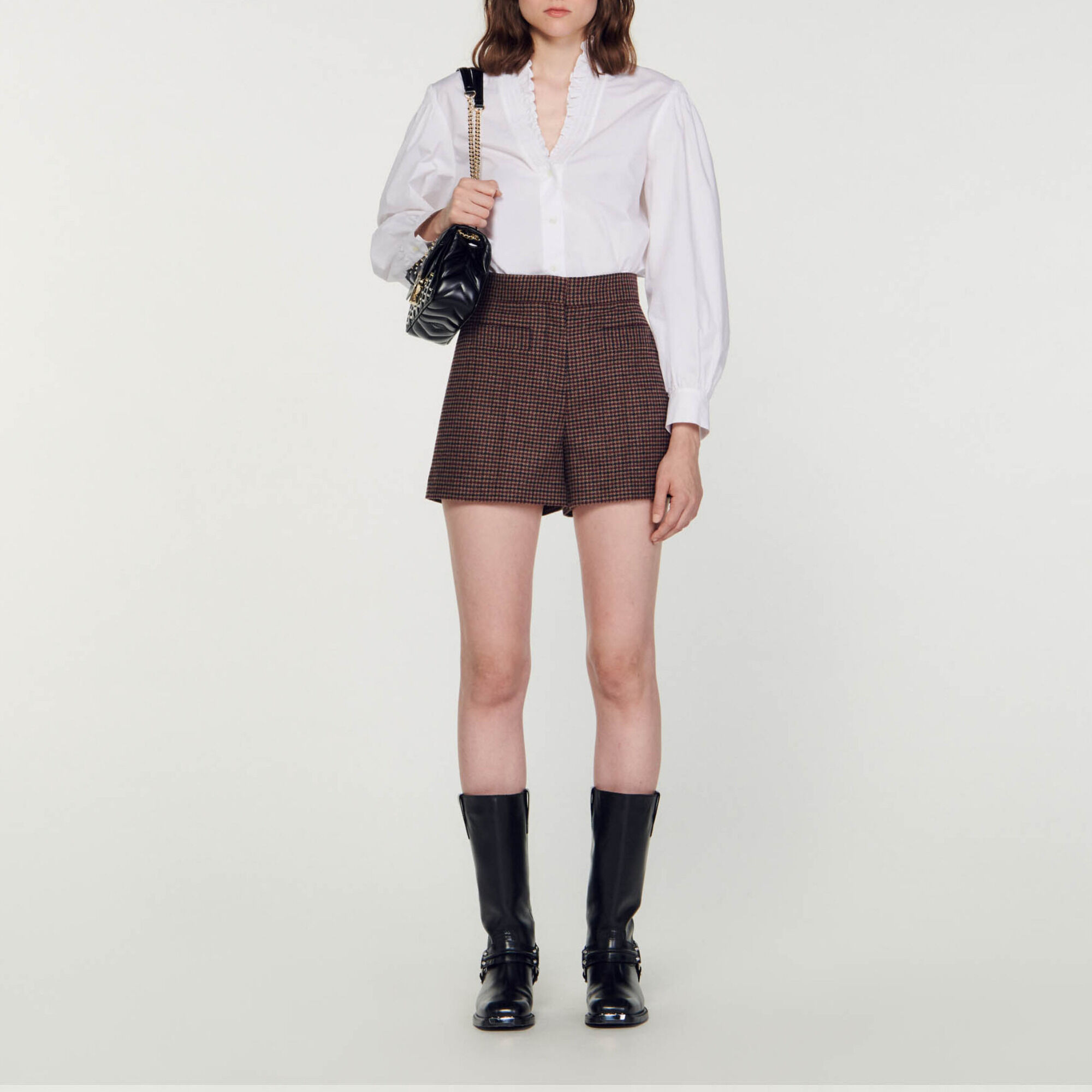 HOUNDSTOOTH SHORTS - 2