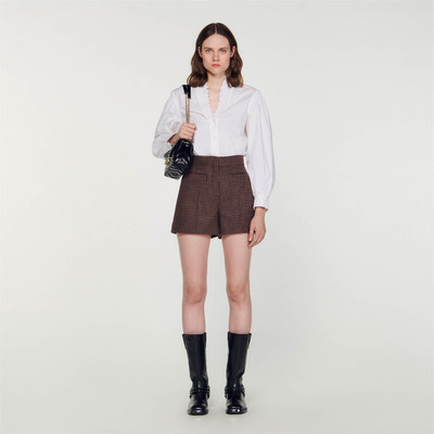 Sandro HOUNDSTOOTH SHORTS outlook