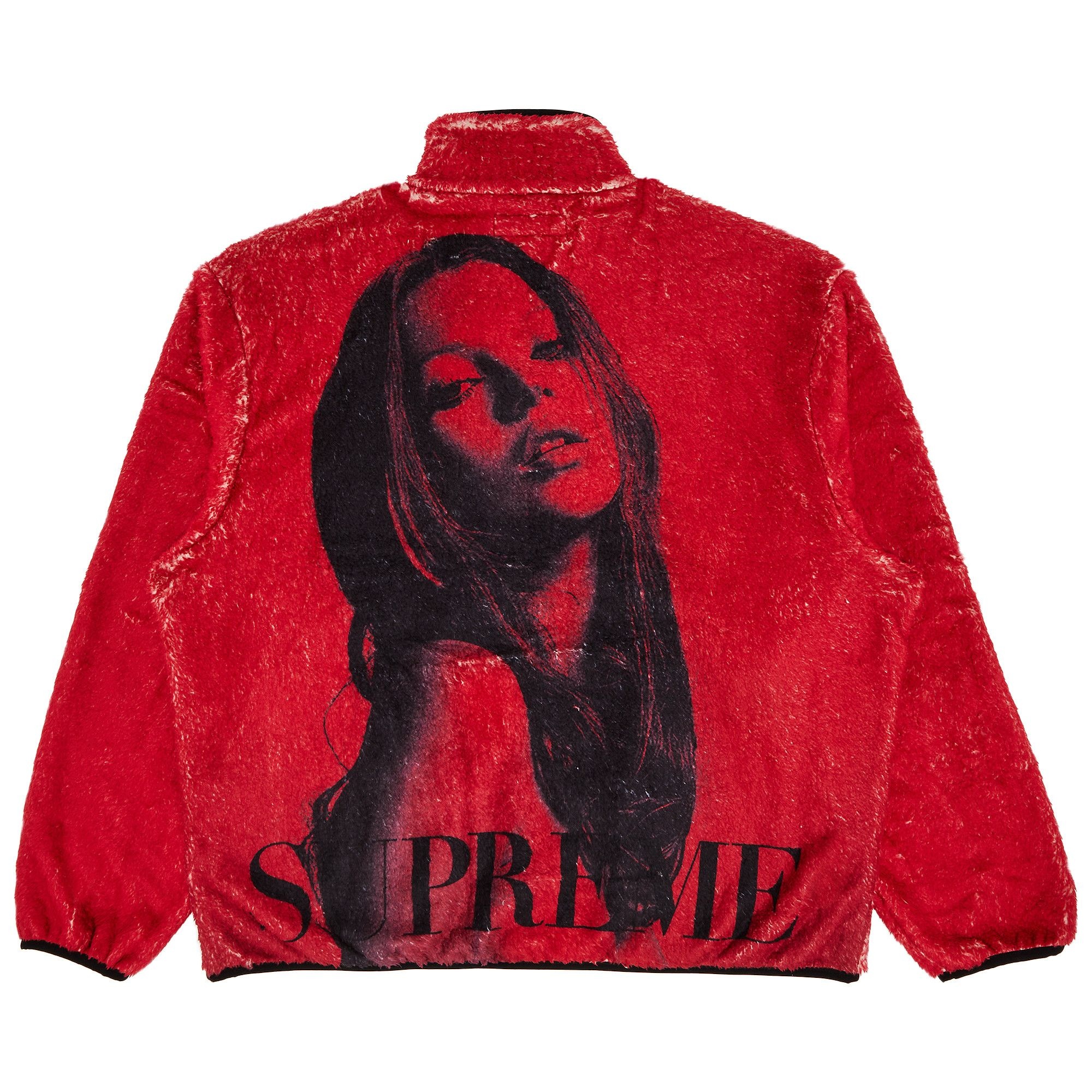 Supreme Kate Moss Fleece Jacket 'Red' - 2