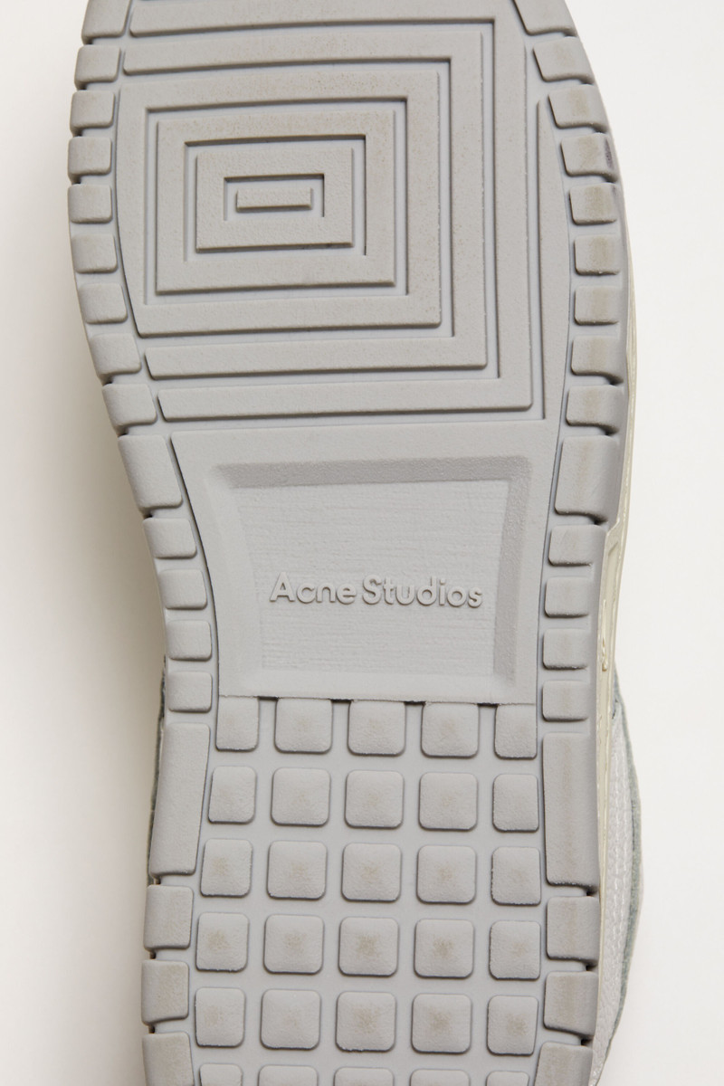 Low top sneakers - White/silver 6