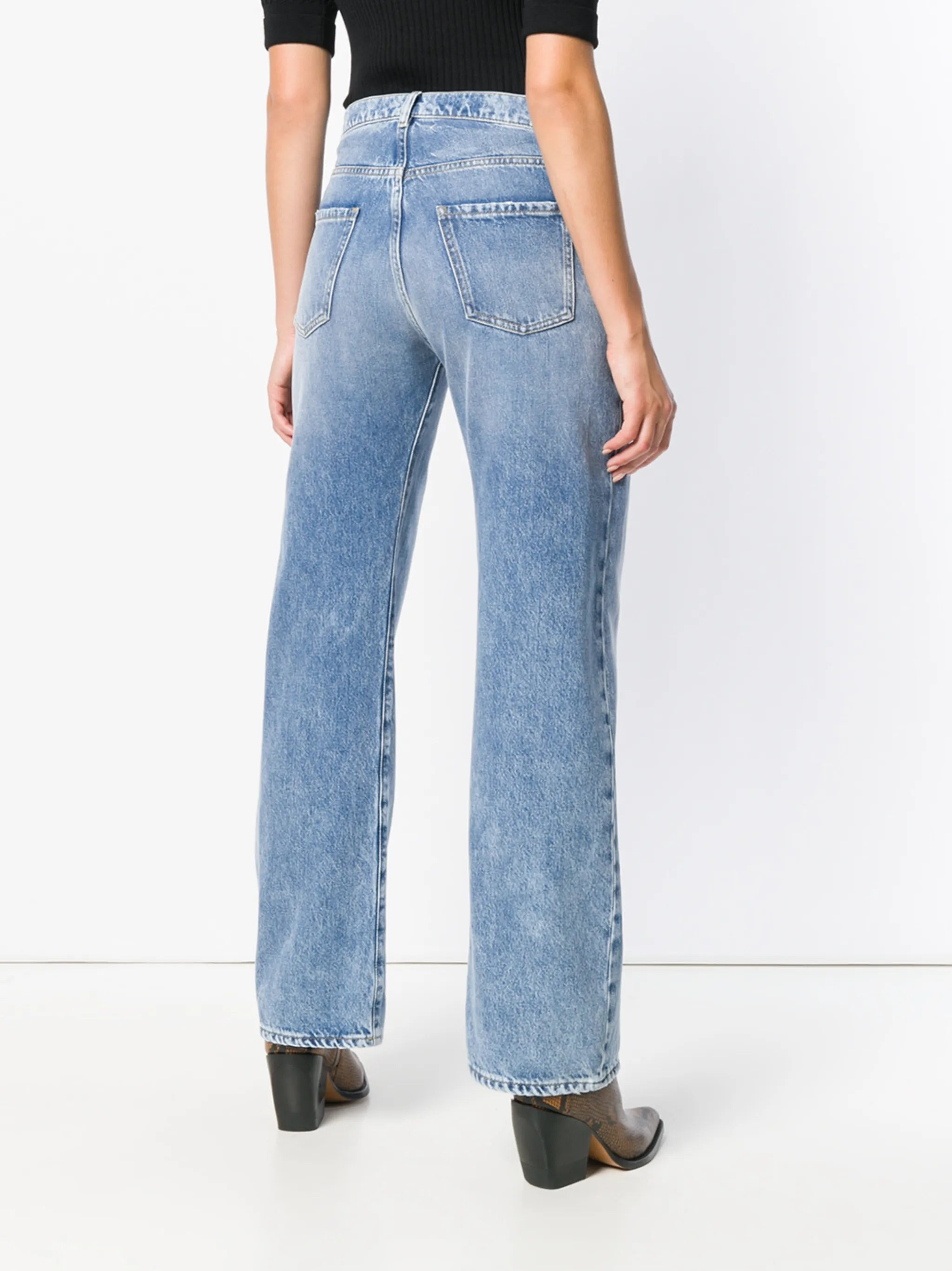 Maison Margiela Contrast-pocket Straight-leg Jeans - 2