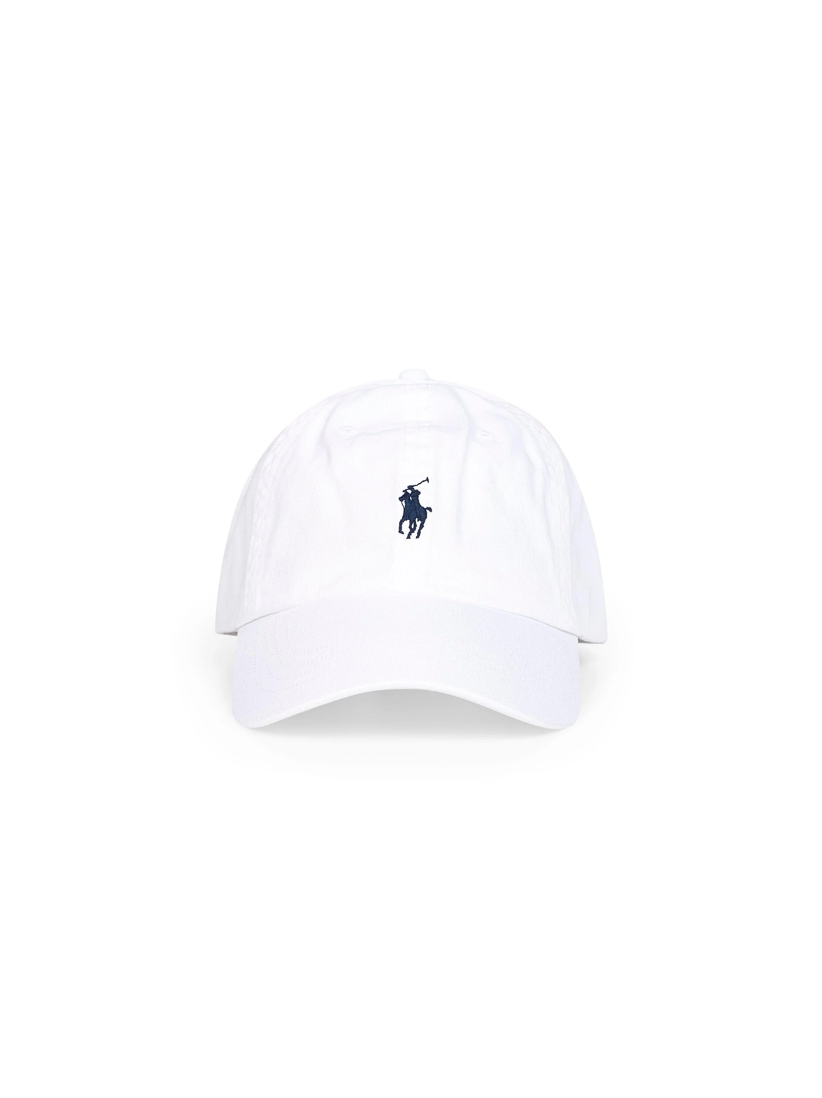 White chino embroidery cap - 1