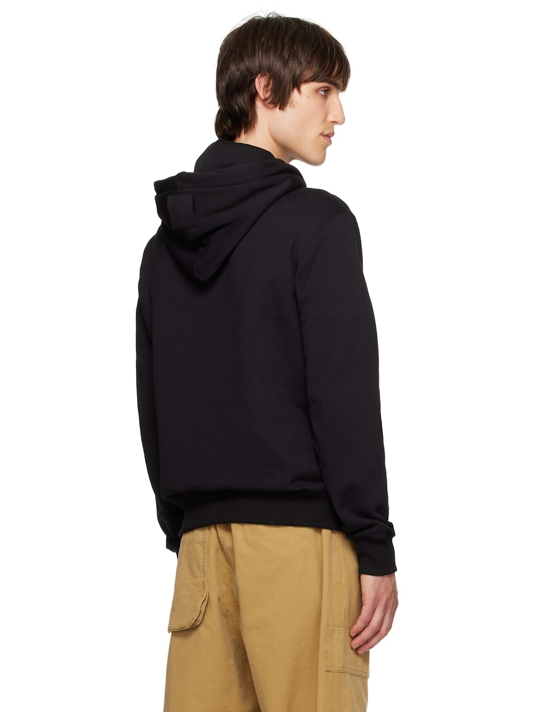 Black Tubular Curb Hoodie - 3