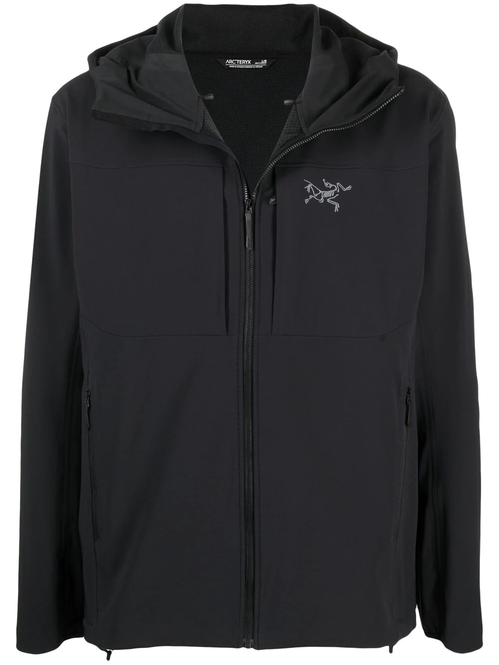 hooded lightweight jacket - 1