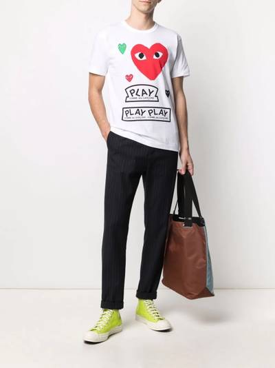 Comme des Garçons PLAY graphic-print T-shirt outlook