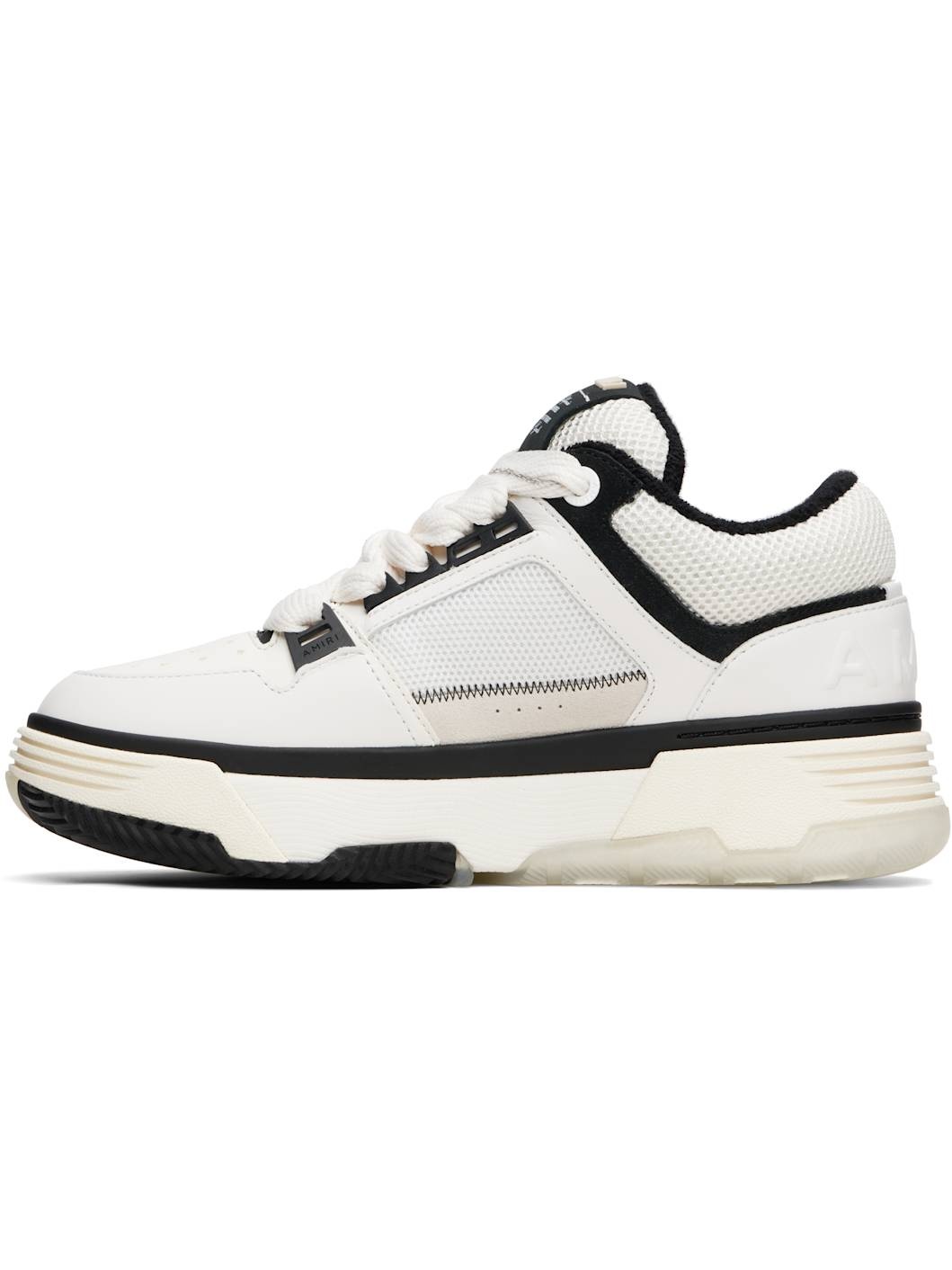 White & Black MA-1 Sneakers - 3