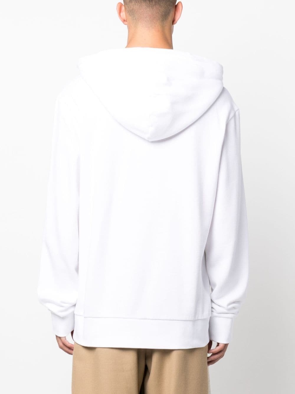 Anchor-embroidered hoodie - 4