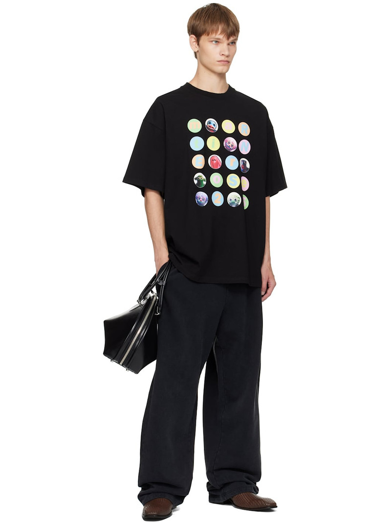 Martine Rose Black Oversized S/S T-shirt outlook