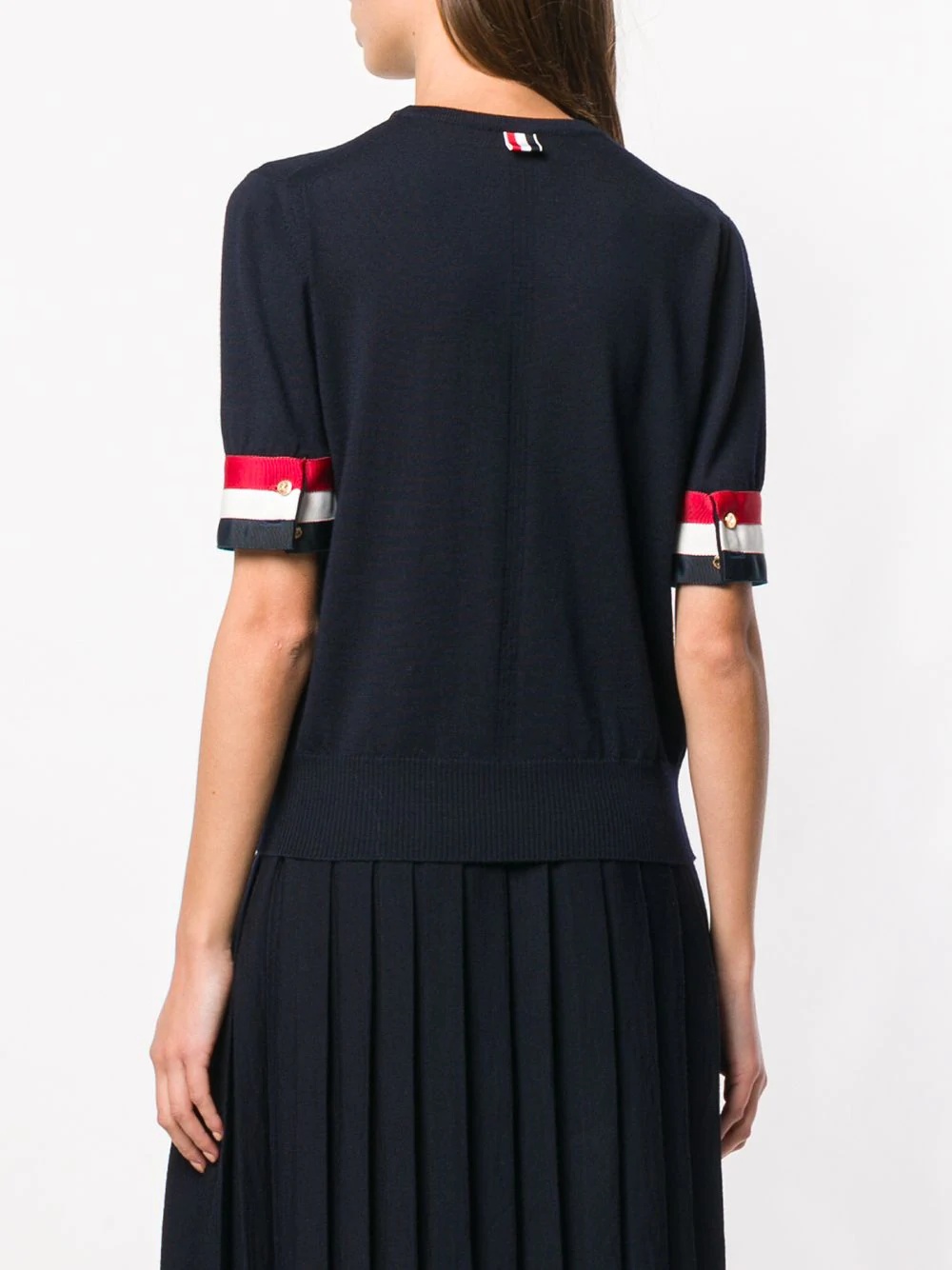 Rwb Cuff Fine Merino Tee - 7