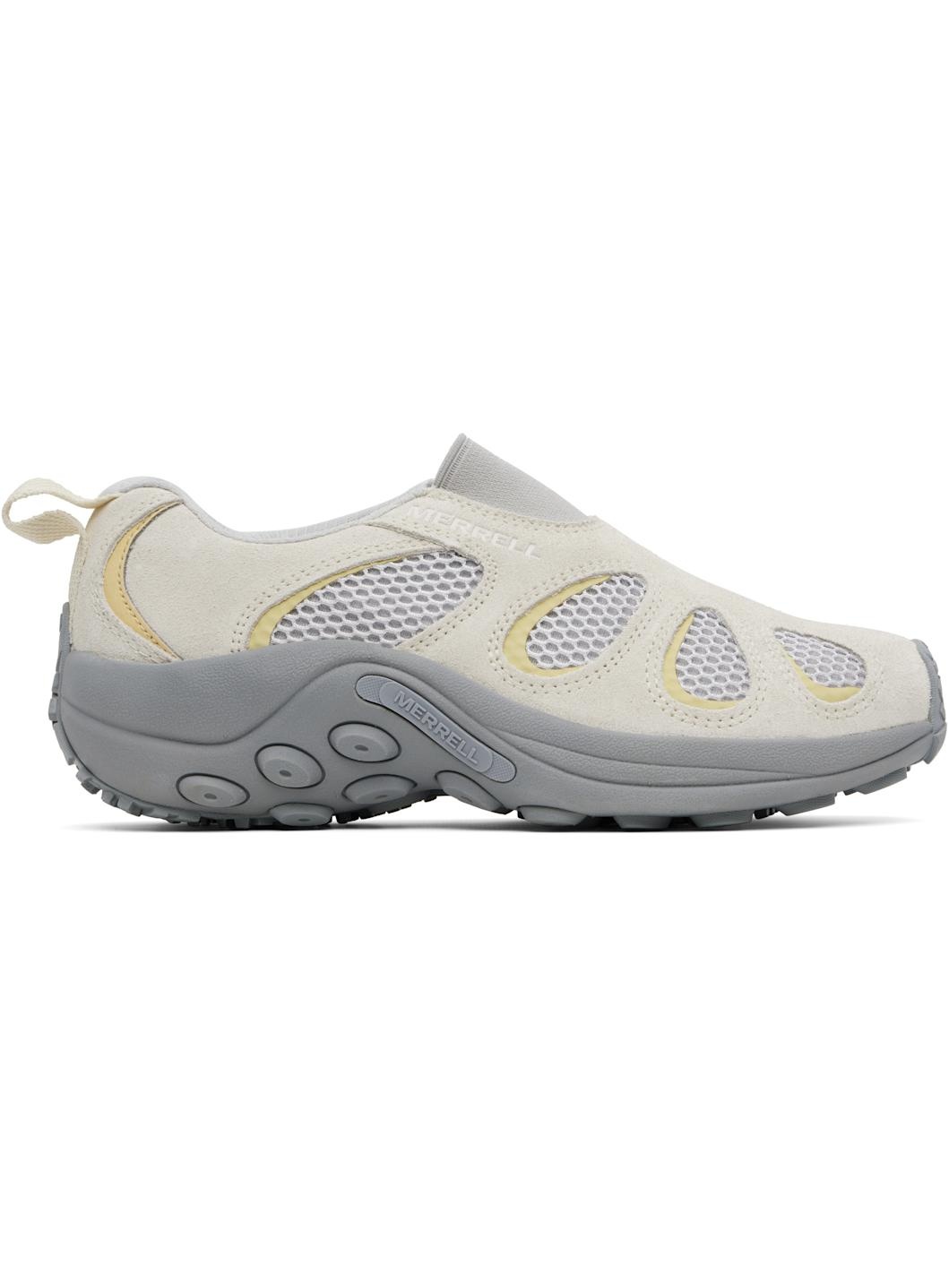 Beige & Gray Jungle Moc Evo Vent 1TRL Sneakers - 1