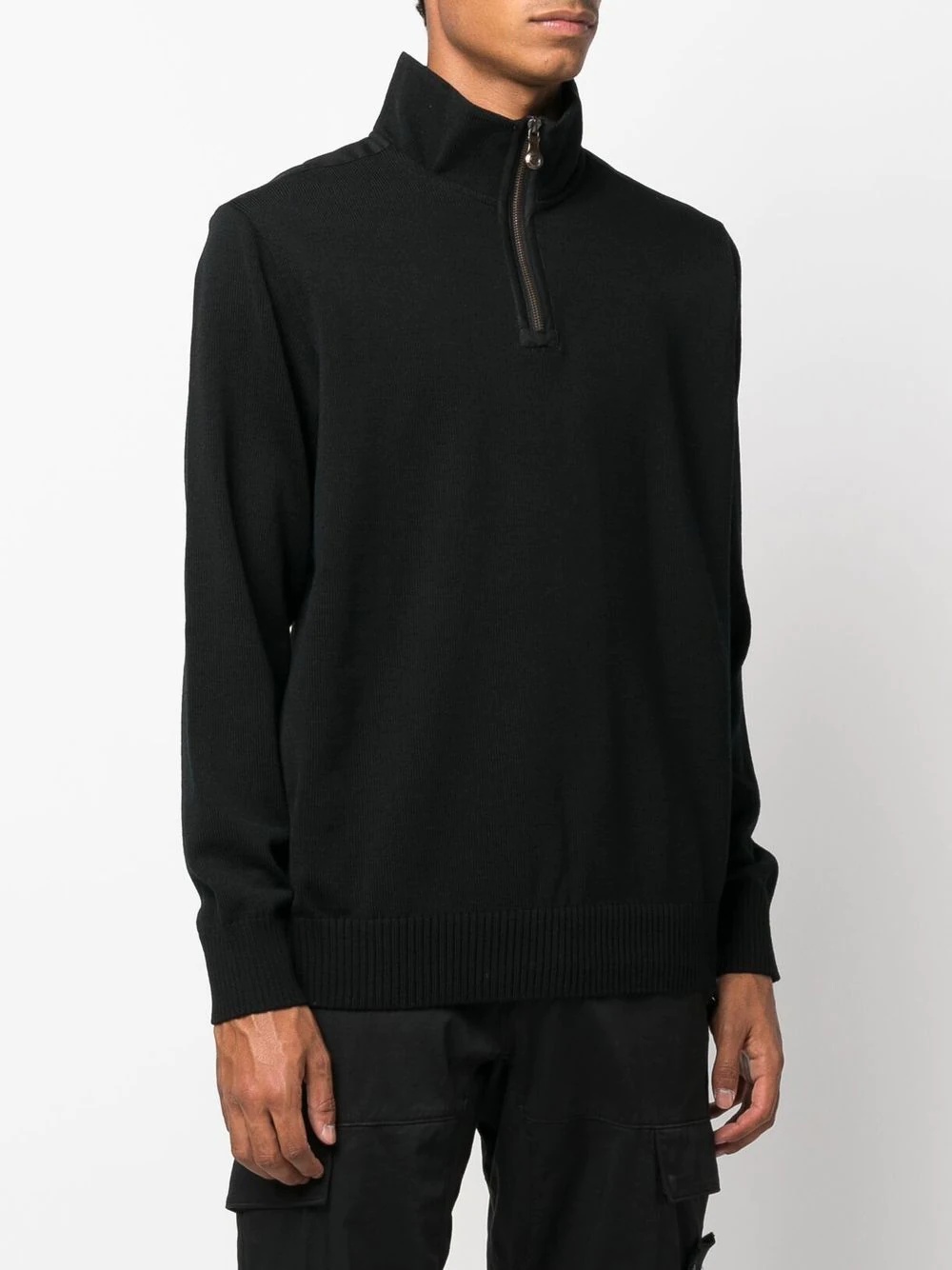 turtleneck long-sleeve jumper - 3