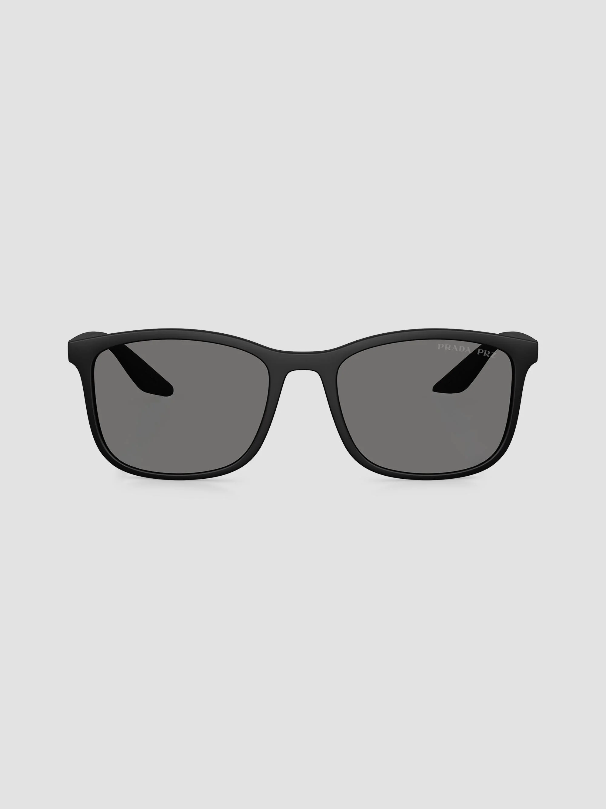 Men's Linea Rossa 56MM Rectangular Sunglasses - Black - 1