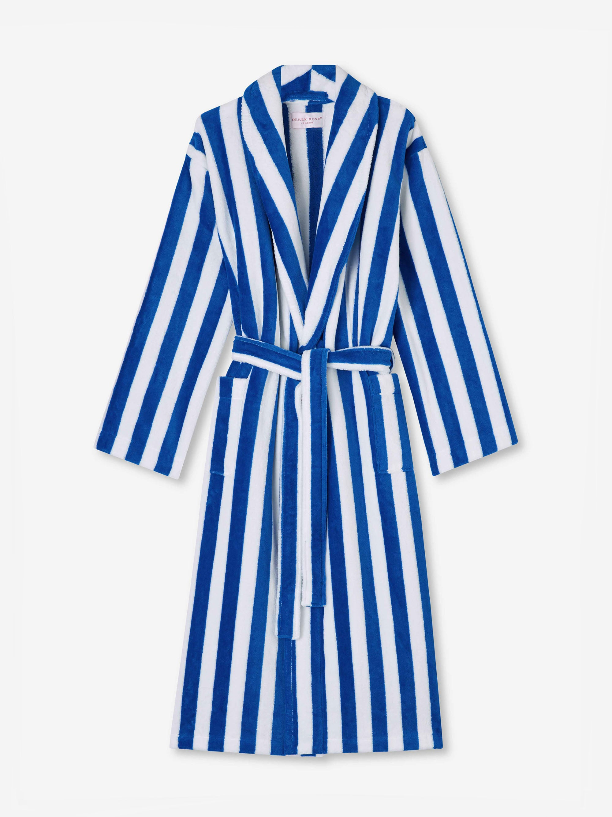 Men's Bathrobe Aston 31 Terry Cotton Blue - 2
