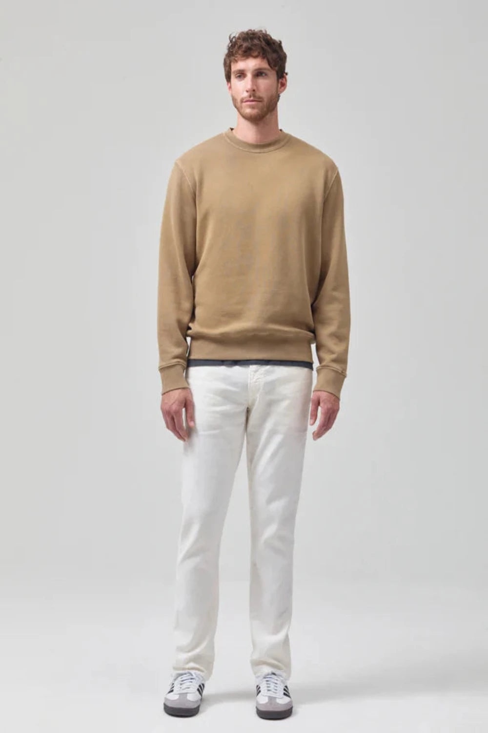 Gage Slim Straight Stretch Linen - 1