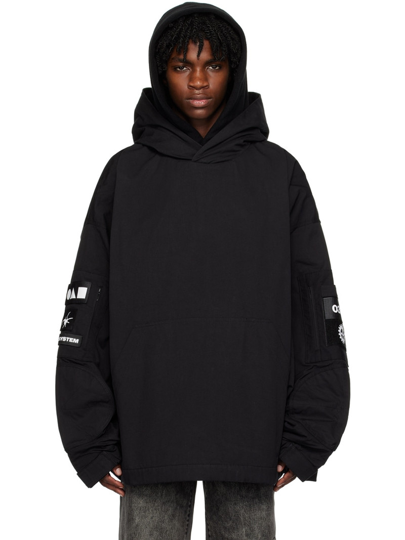 Black Stronger Jacket - 1