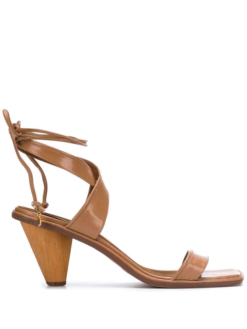 Rhea crossover strap sandals - 1