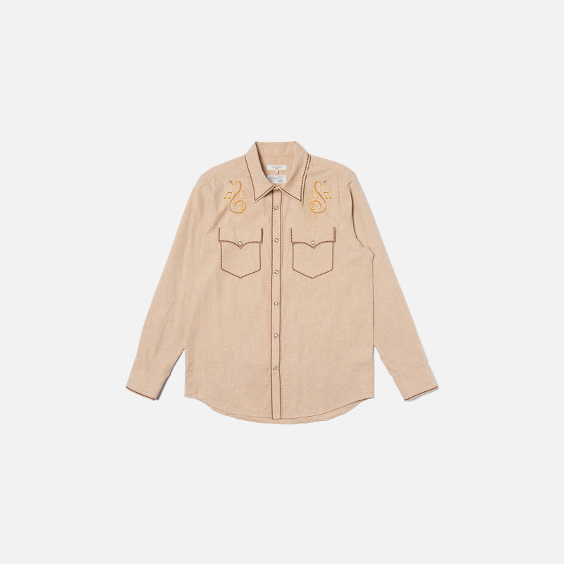George Cowboy Shirt Beige - 7
