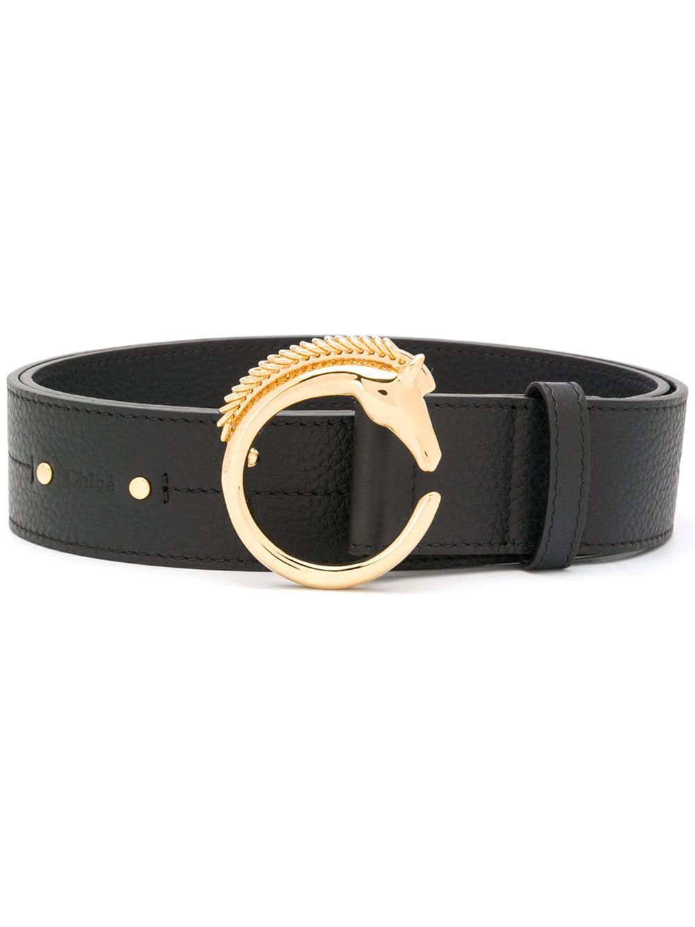 horse buckle belt - 1