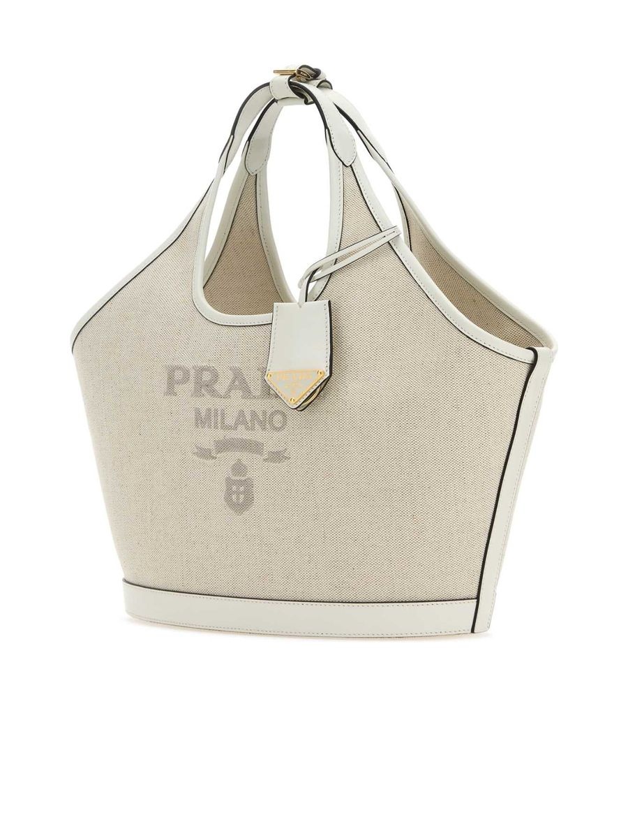 Sand Canvas Handbag - 2