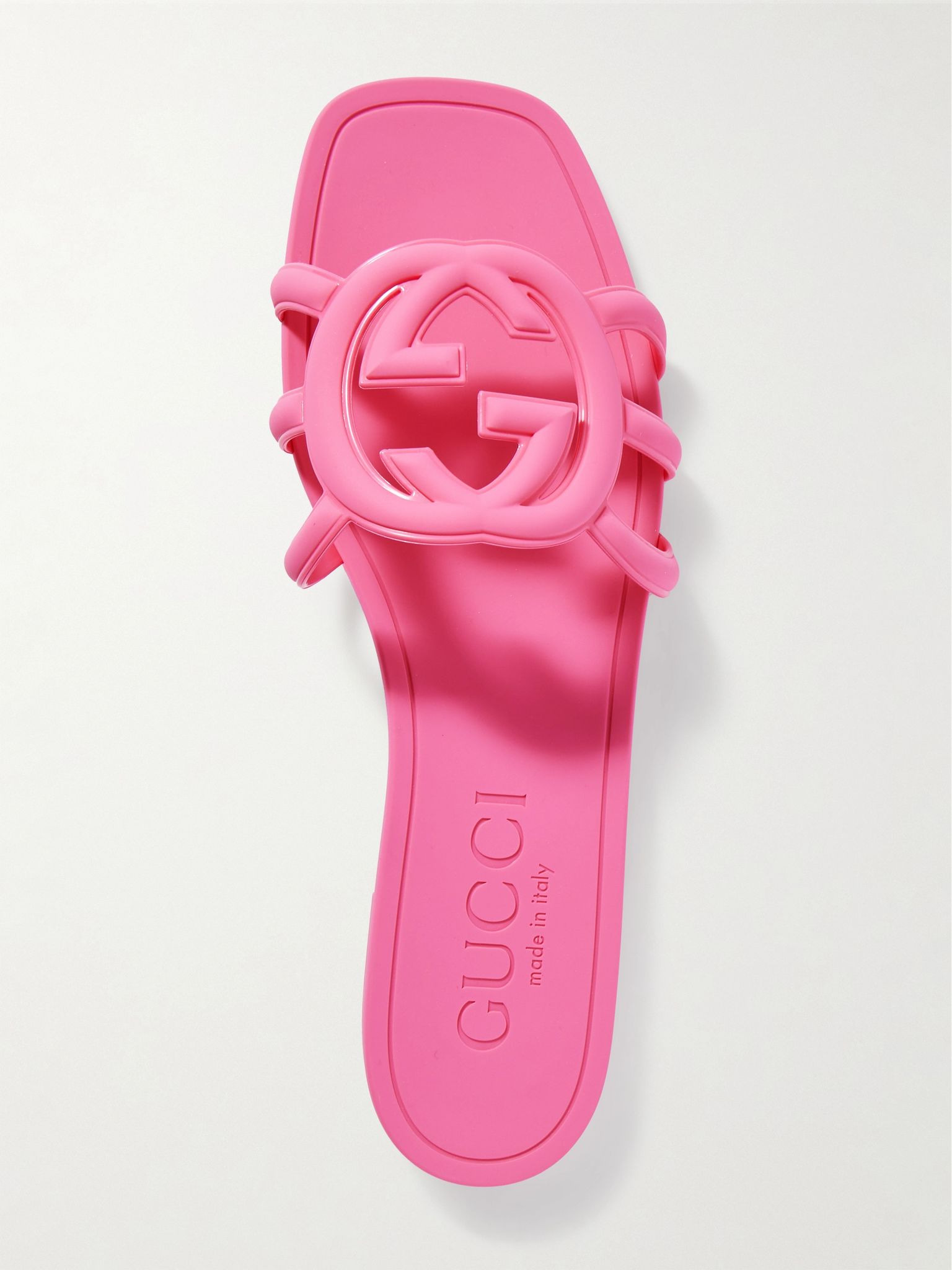 Rubber slides Bright pink - 2