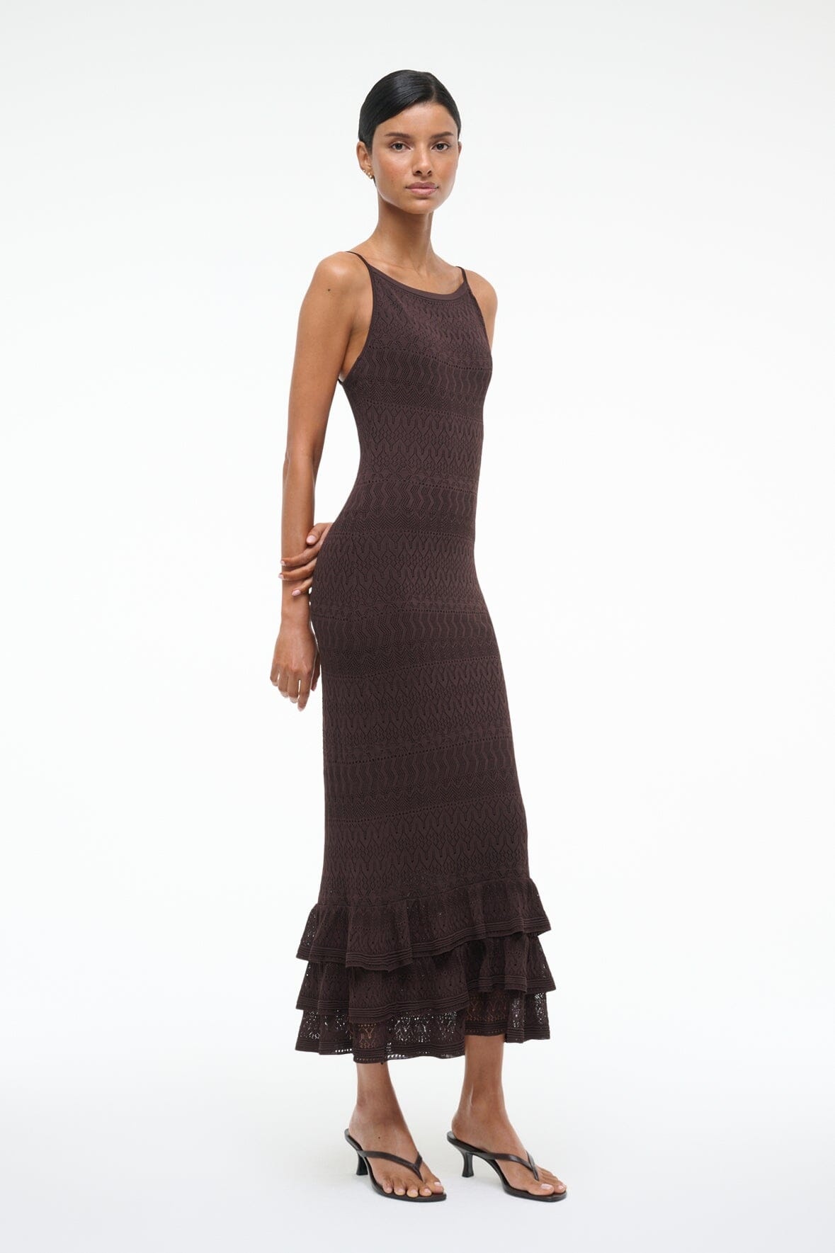 STAUD BLISS DRESS EARTH - 3