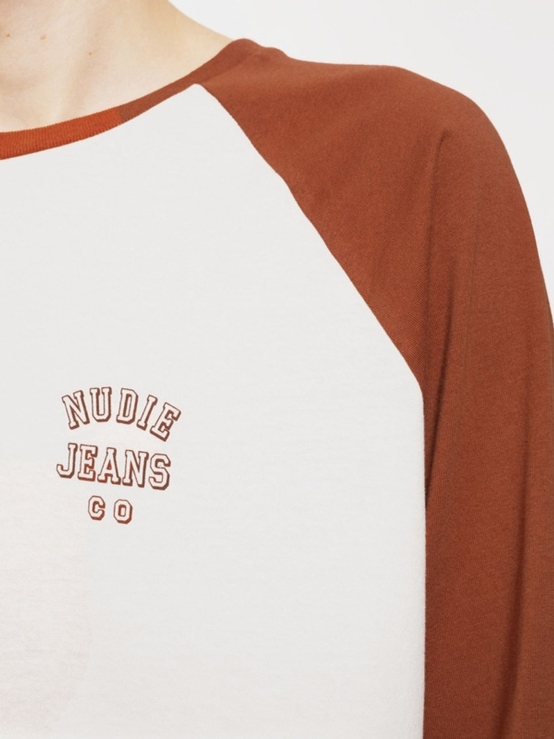 Joey Logo Tee Terra/Offwhite 3