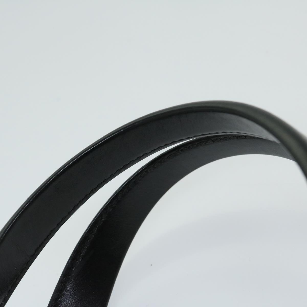 CELINE Macadam Canvas Hand Bag Pvc Black - 14