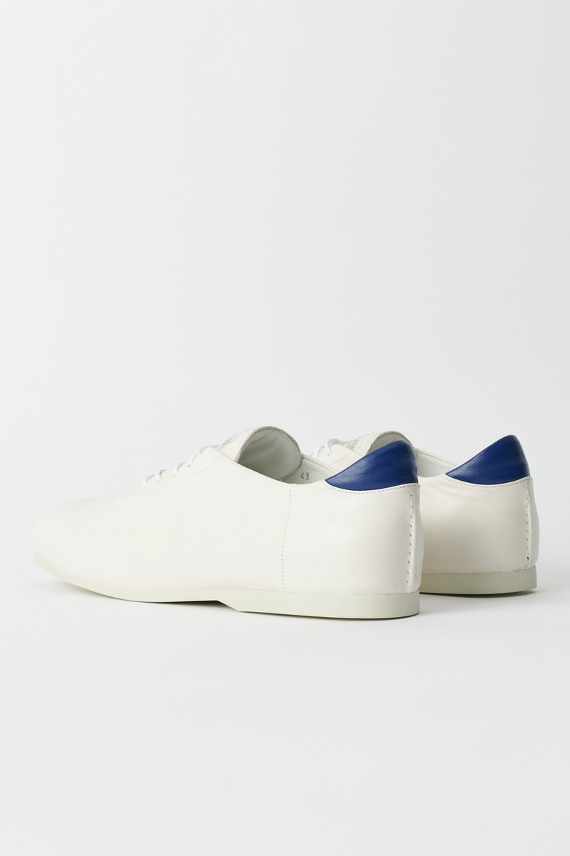 Sneak In Olympic White Leather 6