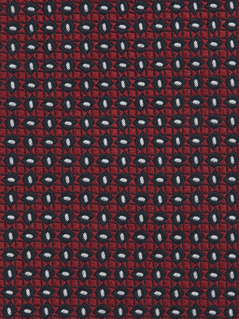 ZEGNA RED CINQUE PIEGHE SILK TIE outlook