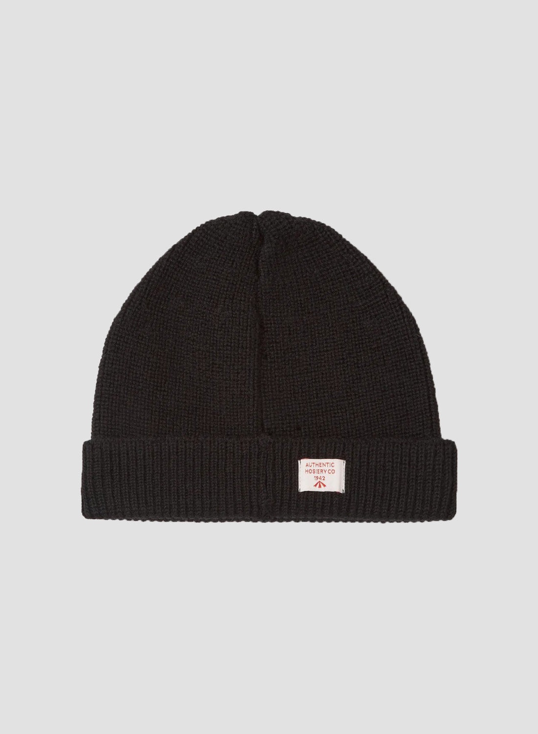 Solid Beanie in Black - 1