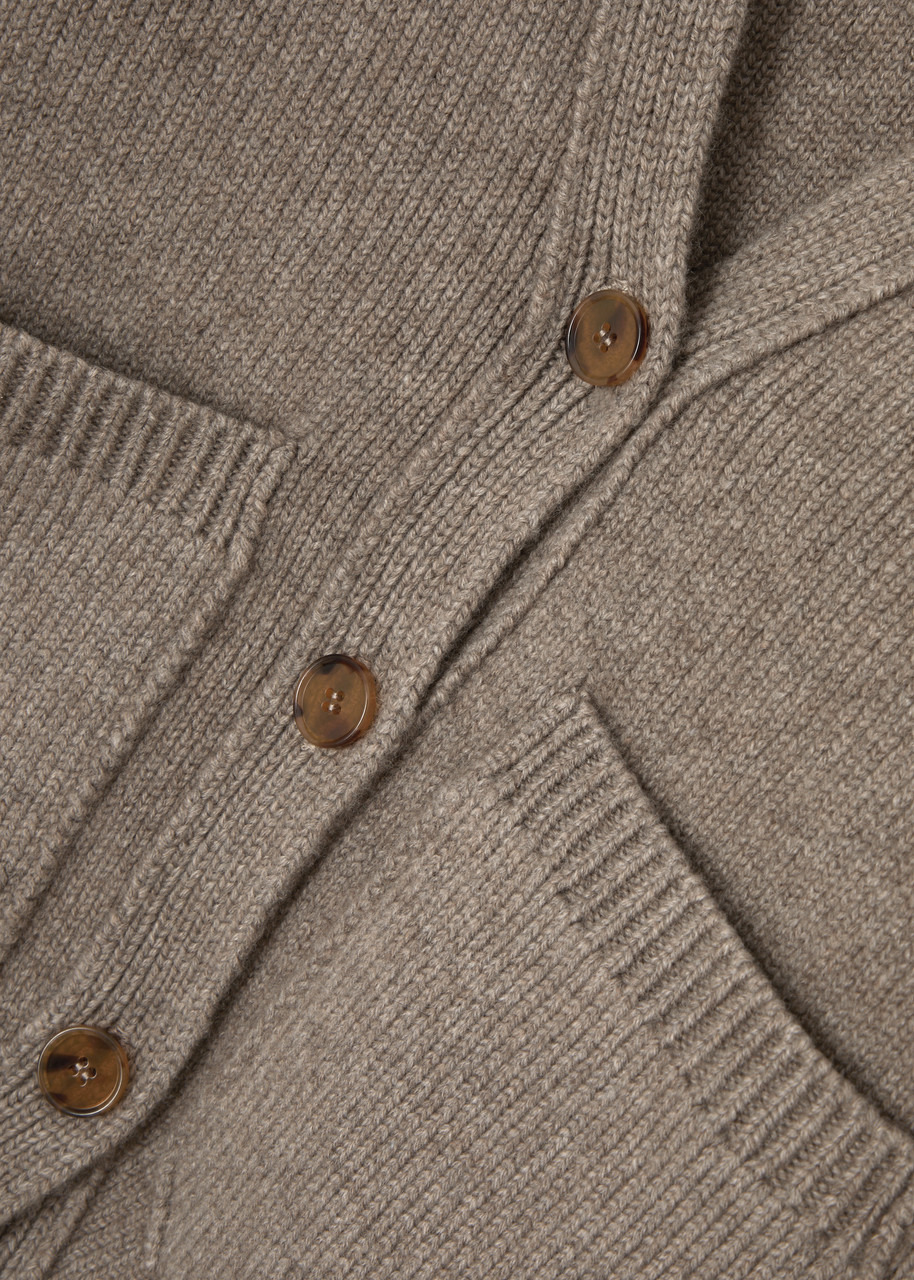 Scarlet cashmere cardigan - 5