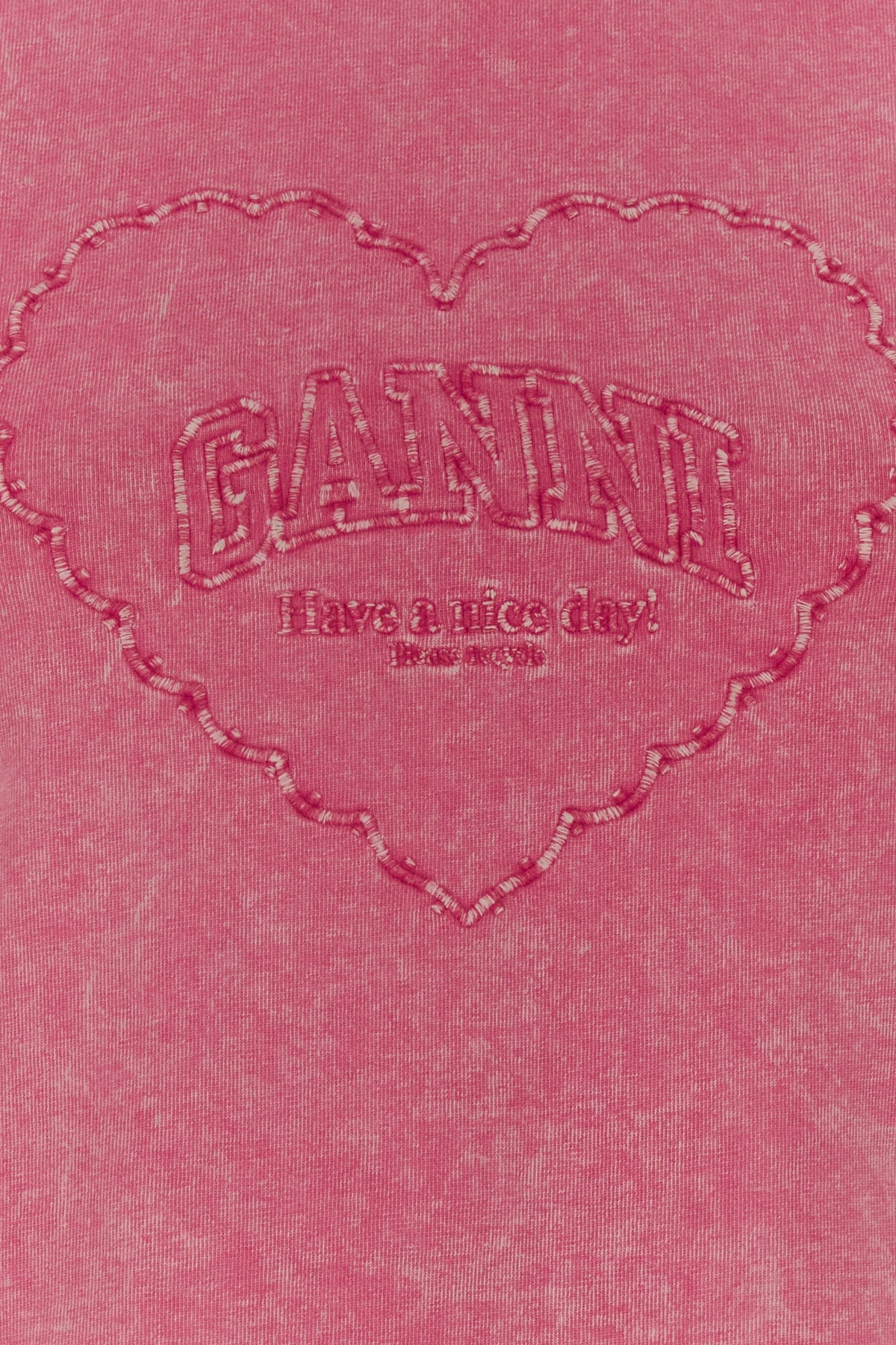 Pink cotton t-shirt - 3