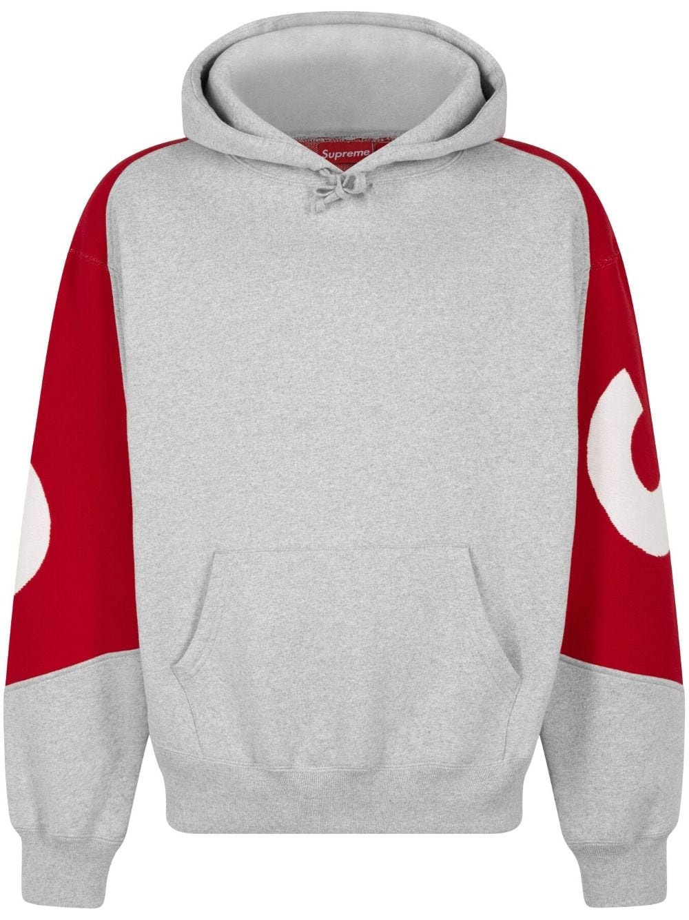 Big Logo-jacquard hoodie - 1