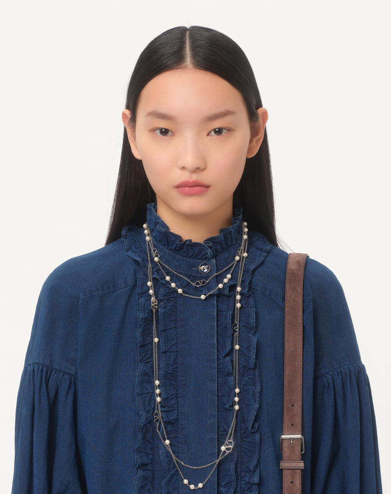 LIGHTWEIGHT DENIM DRESS 4