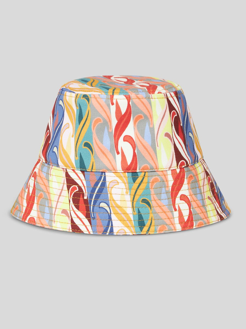 ETRO SUMMER PRINT를 가진 물통 HAT - 1