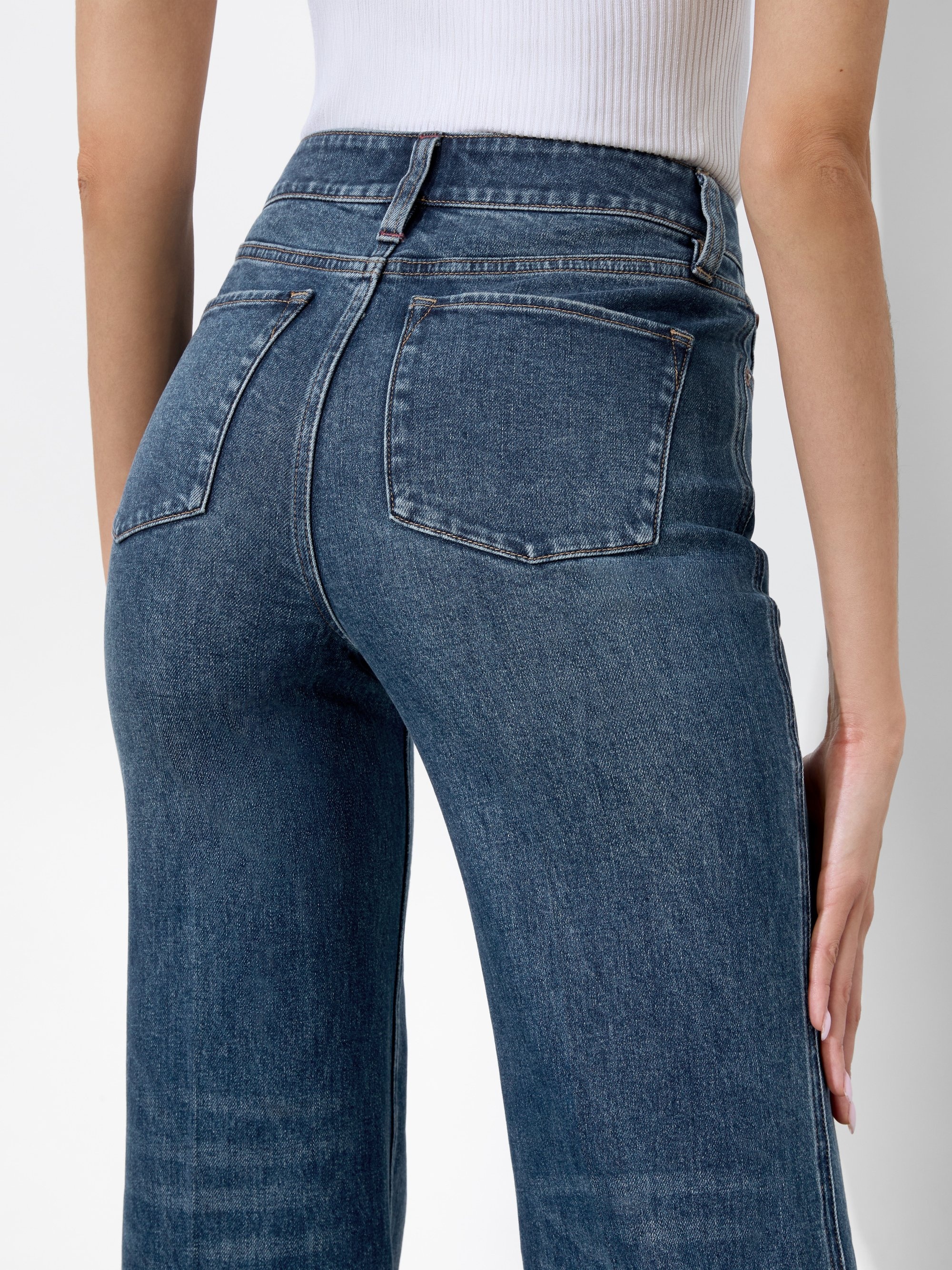 MISSA EXPOSED BUTTON JEAN - 5