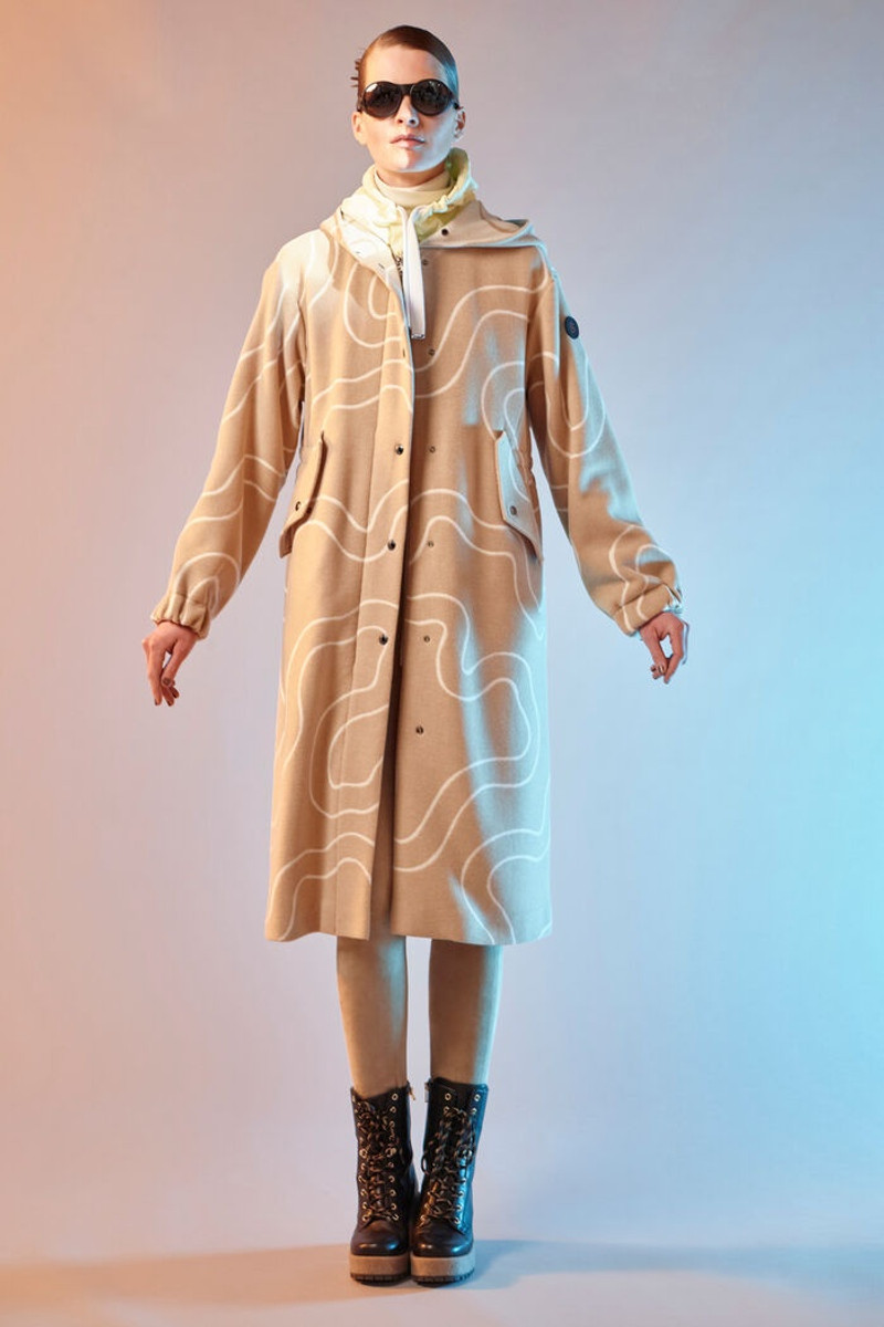 Janna Wool coat in Light beige 8