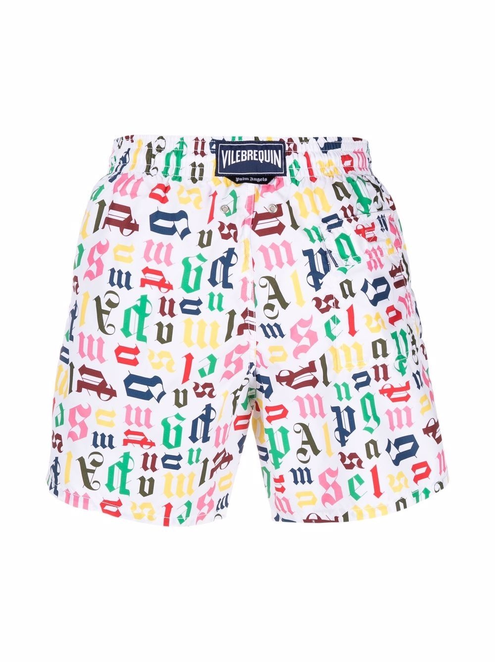 x Vilebrequin monogram-print swim shorts - 2