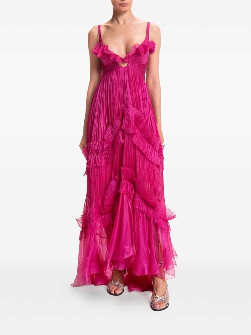 MARIA LUCIA HOHAN Matea ruffled dress outlook