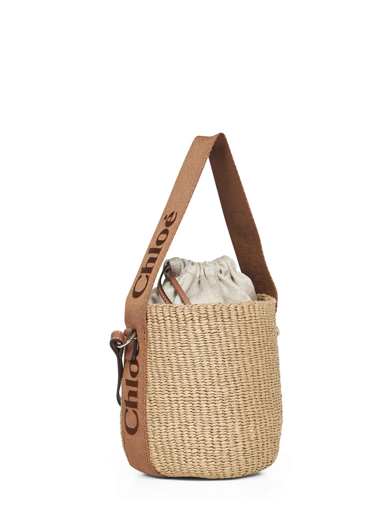 Chloé Dusty tan Woody small basket bag outlook