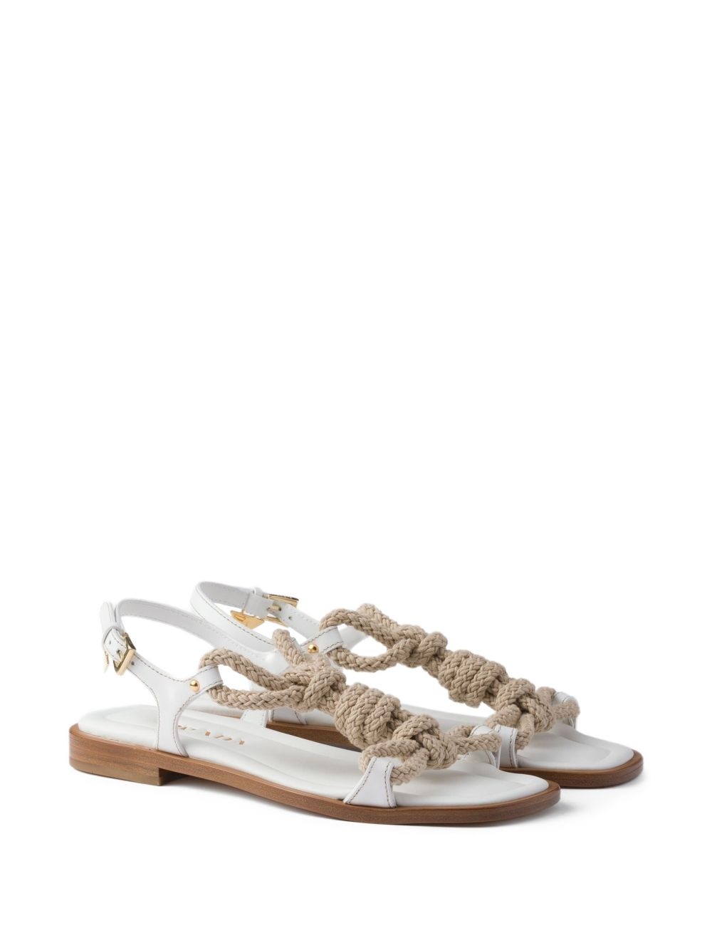 knot-strap sandals - 2