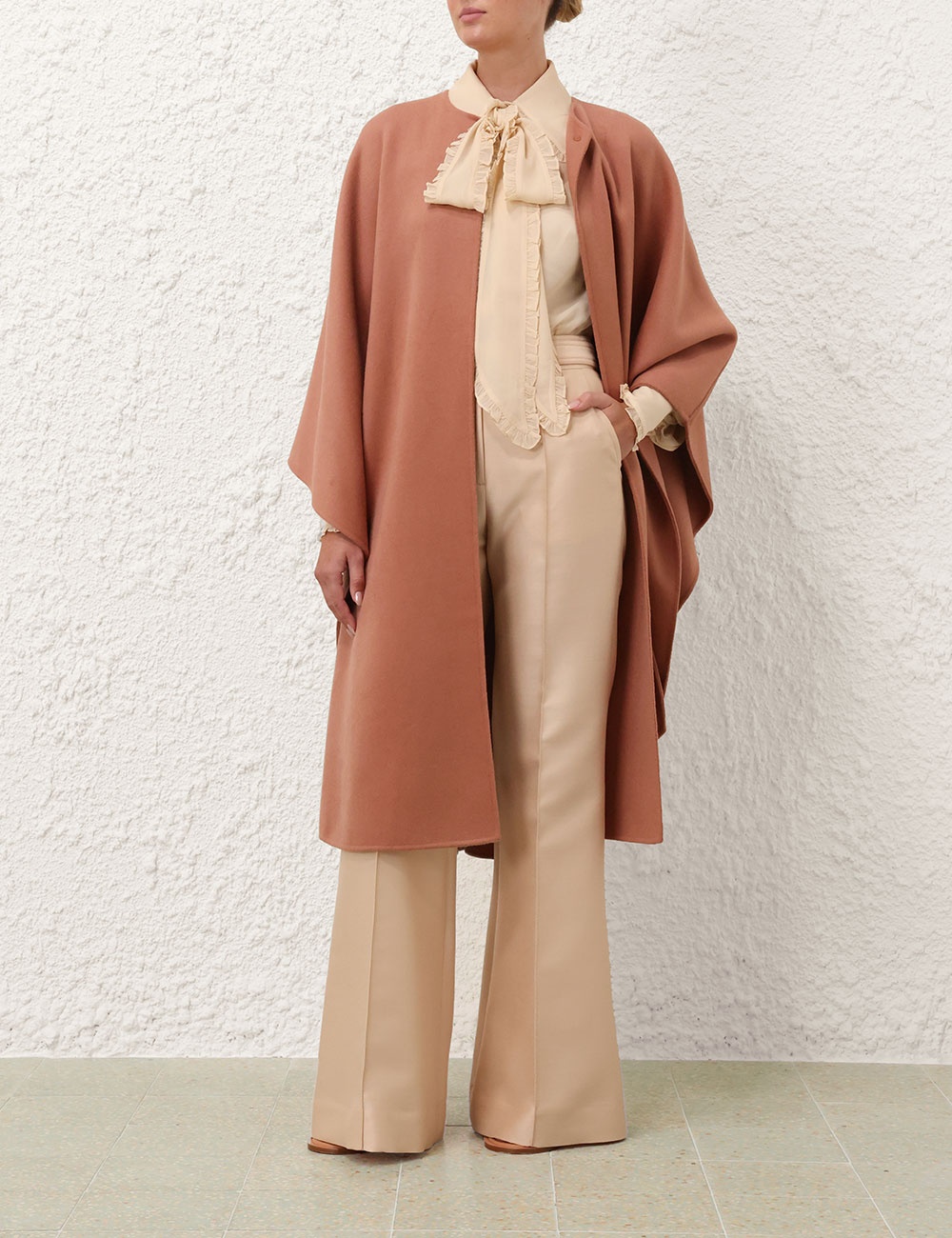 ILLUMINATE BELTED CAPE - 7