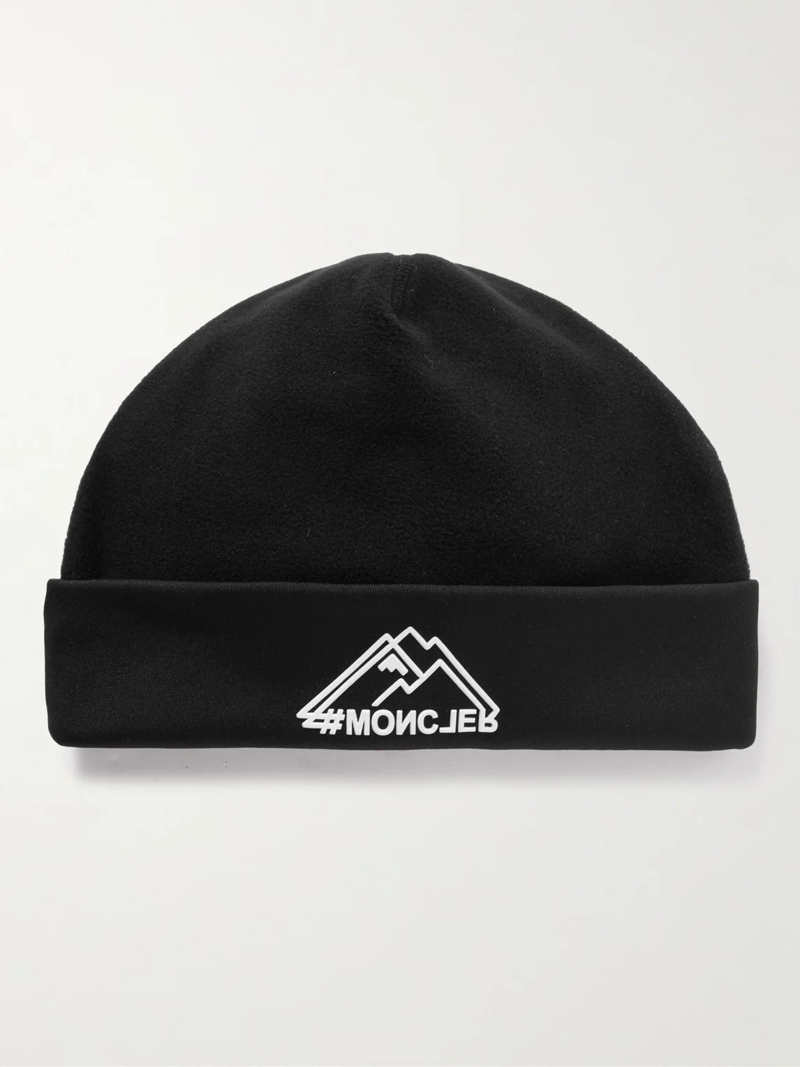 Logo-Appliquéd Stretch-Fleece and Jersey Beanie - 1