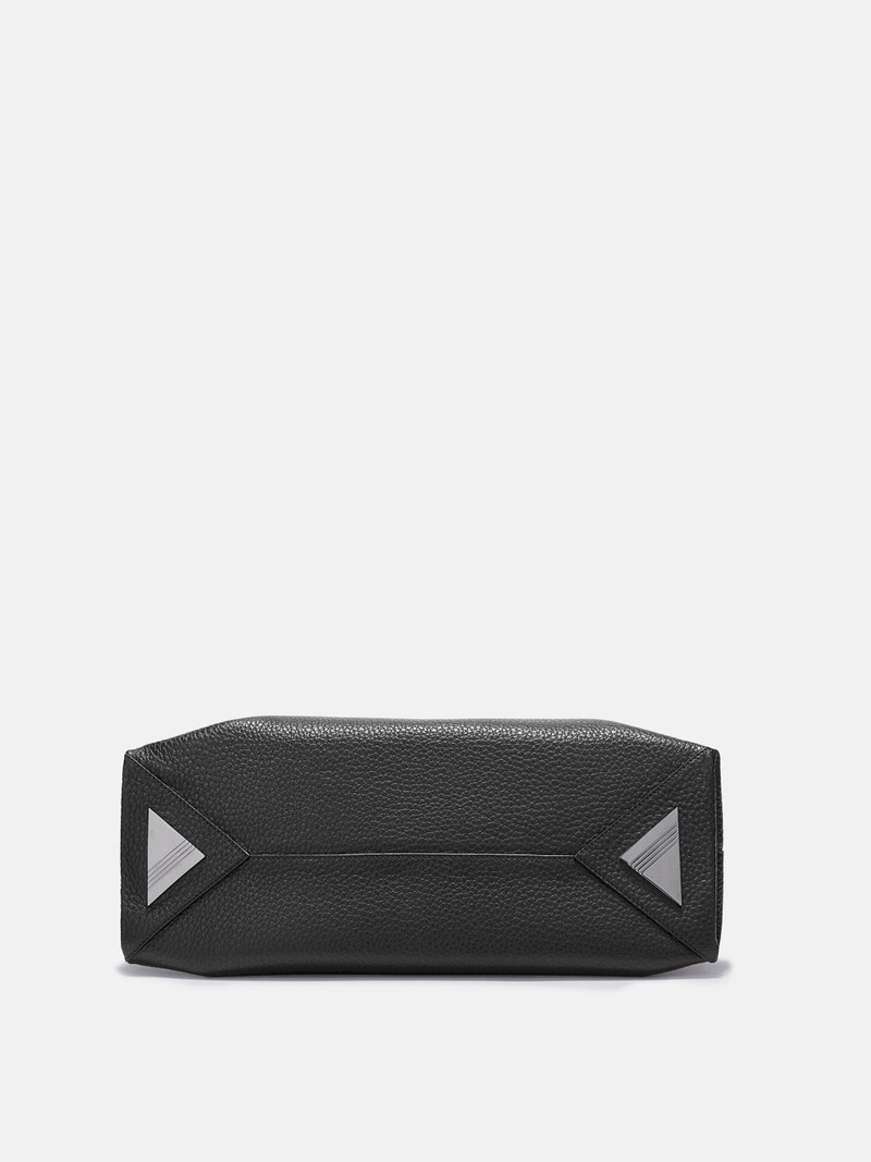 THE ATTICO ''LA PASSEGGIATA MEDIUM'' BLACK TOP HANDLE outlook