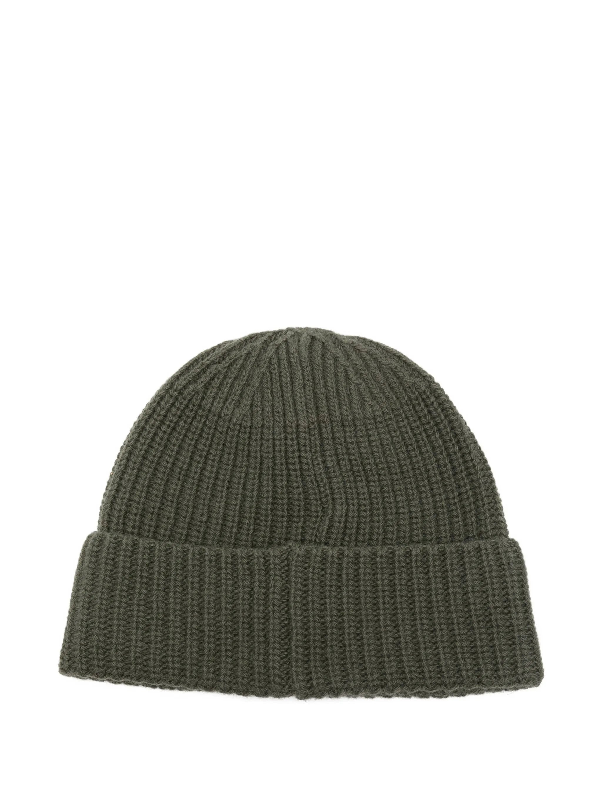 Stone Island Ribbed-knit Logo-patch Beanie - 3