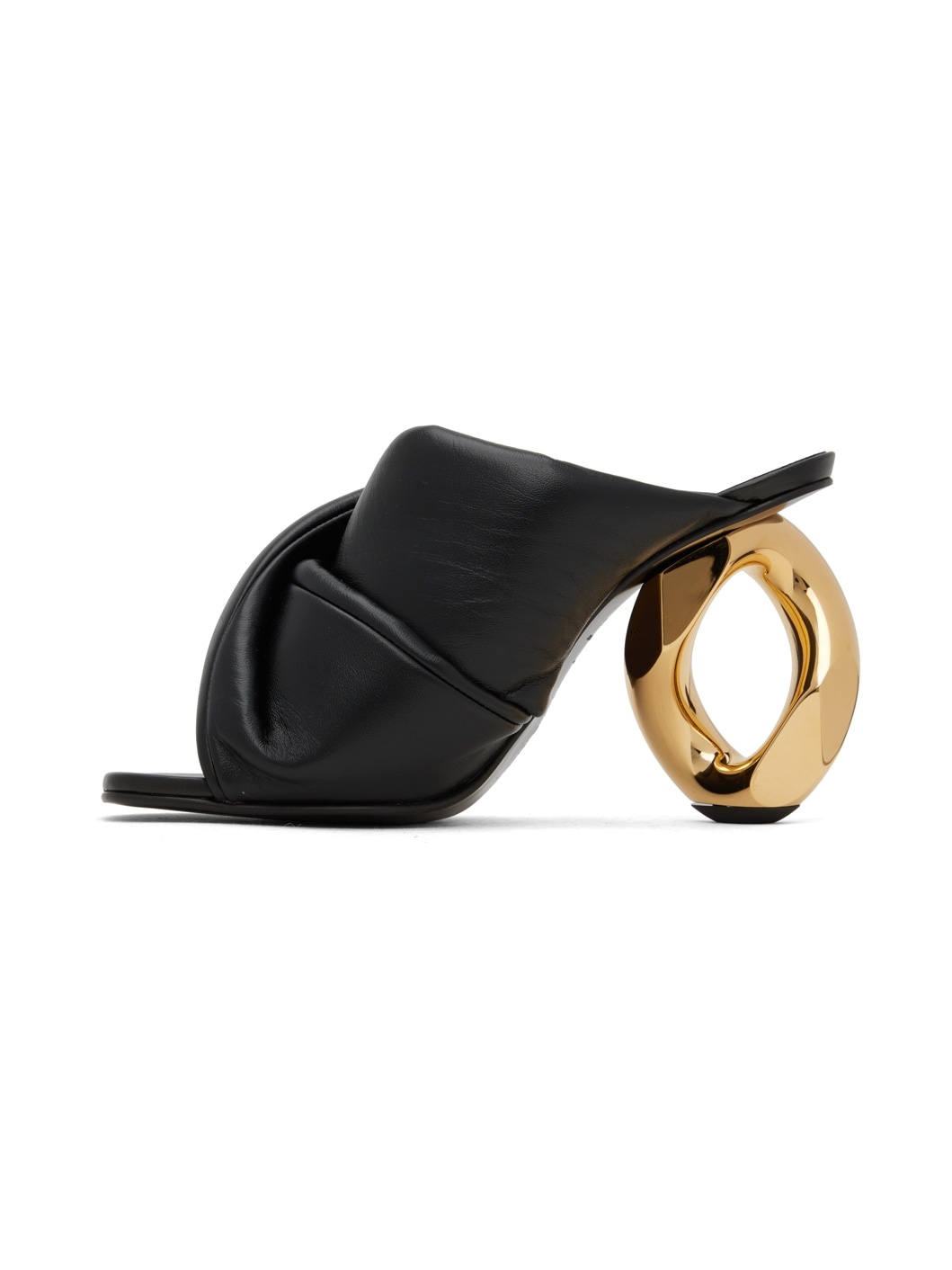 Black Chain Mules - 3
