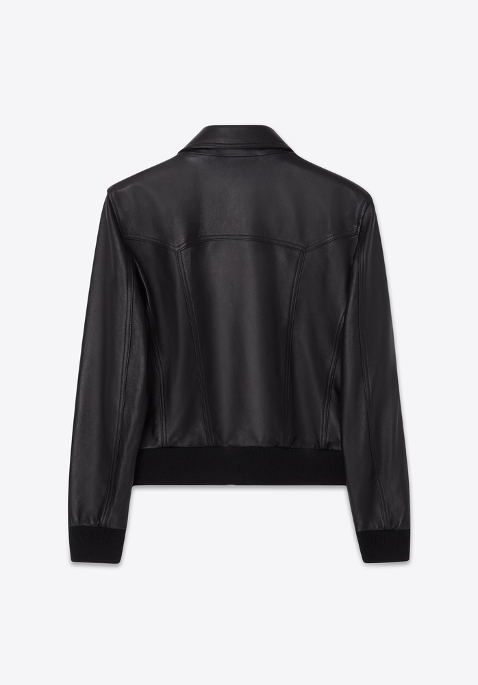 LEATHER JACKET 70 BLACK - 3