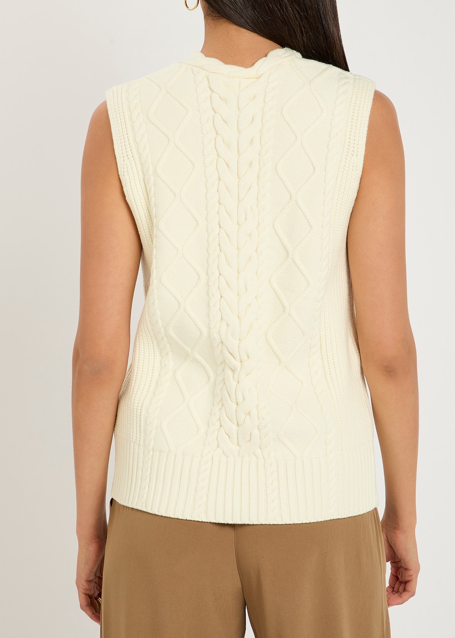 Varley Kay Cable-knit Vest - 3
