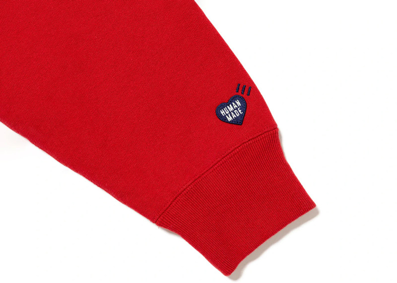 Human Made Human Made Heavy Weight #2 Hoodie Red outlook